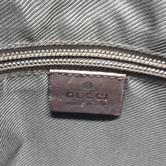 MGUCCI Supreme GG Leather Coated Canvas Crossbody Messenger Bag + Gucci Dust Bag - Picture 9 of 17